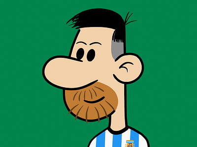 Qué mira, Bobo? 2d animation animation argentina blender fifa football graphic design grease pencil lionel messi messi motion graphics psthome que mira bobo soccer