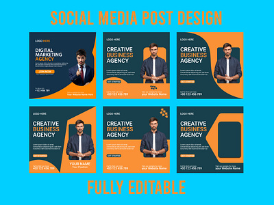 Marketing /Business Agency Social Media Post Design branding business graphic design marketing