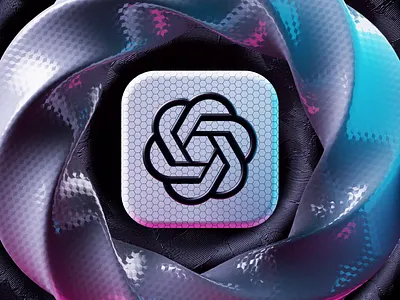 Real 3D iOS_ChatGPT 3d 3d illustration 3dicon animation branding c4d illustration ios ios18 real3d ui