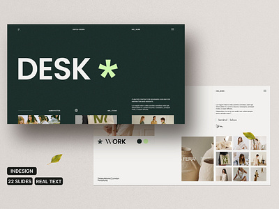 DESK | Portfolio client color cv desk mood personal portfolio project resume template work