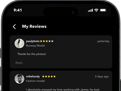 Reviews Screen analyse analysis client rate rating ratings reply review reviews