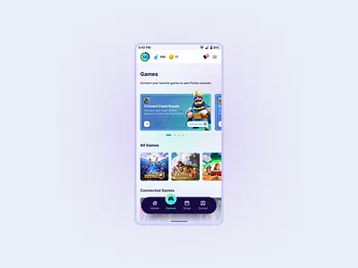 Potion App - Games app design product ui user interface ux