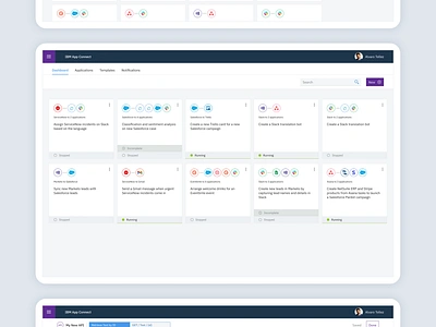 IBM | Enterprise Software (SaaS) apis blue branding clean customer dashboard dashboard gray integrations middleware minimal product design software ui ui design ux ux design