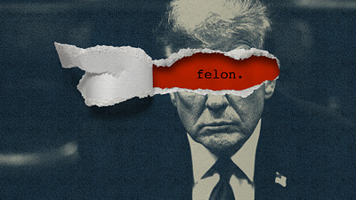 Felon america collage felon felony page rip tear torn trump