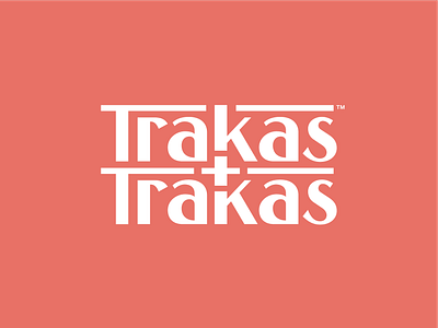 Trakas + Trakas branding graphic design logo logo design