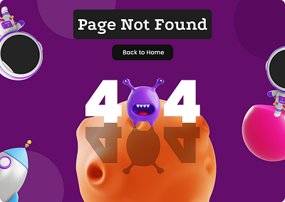 404 page not found (daily UI 008) 404 app dailyui design ui userinterface ux