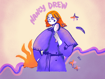 Nancy Drew cartoonist illustration illustrator nancydrew