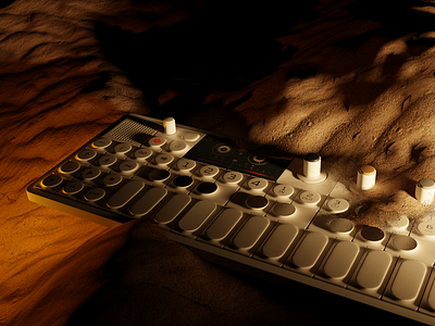 Synth 3d 3d model 3d render animation blender branding cgi design graphic design illustration re ui