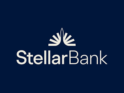 Stellar Bank — unused concept bank brand identity brand mark branding burst houston icon identity mark launch logo nasa retro rocket space stellar symbol
