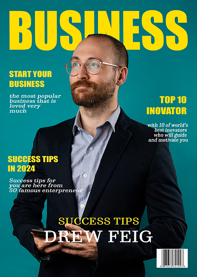 Business Magazine Cover magazine cover