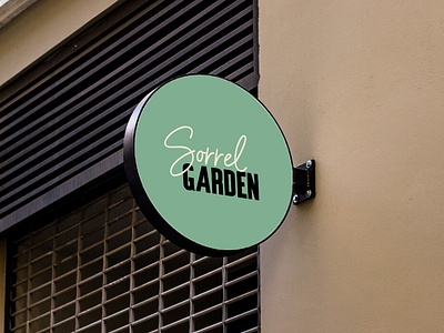 Sorrel Garden app branding design graphic design illustration instagram logo logodesign productdesign restautant socialmedia typography ui ux uxui vector