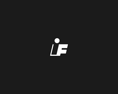 I+F app icon f icon f logo i icon i logo icon if letter f letter i lettermark letters logo monogram