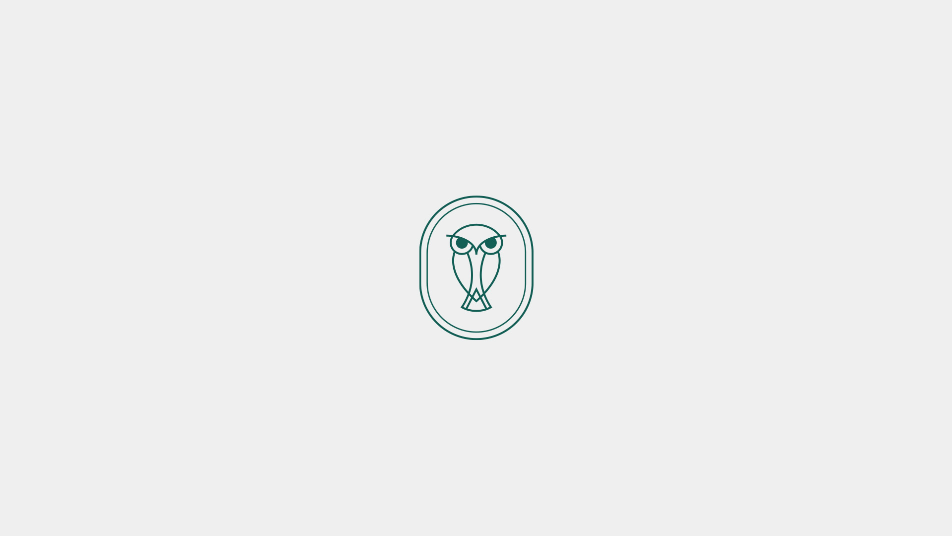 Owl Icon animal logo brand elegant fashion monogram owl owl icon owl logo