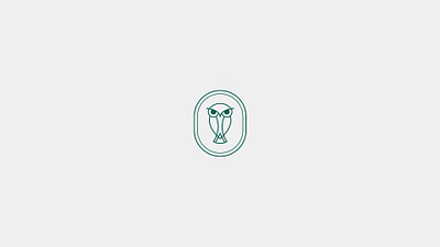 Owl Icon animal logo brand elegant fashion monogram owl owl icon owl logo