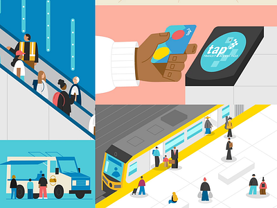 LA Metro | Regional Connector animation motion graphics