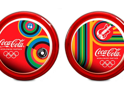 Ioio Coca-Cola Olympic Games Londres 2012 graphic design product