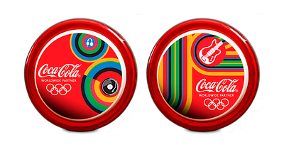 Ioio Coca-Cola Olympic Games Londres 2012 graphic design product