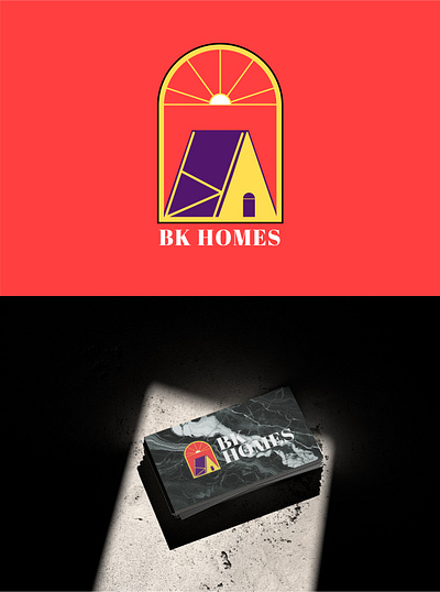 BK Homes branding design graphic design illustration logo