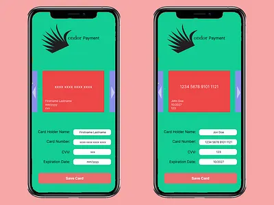 DailyUI #002 credit card design figma freelance illustrator payment ui ui design
