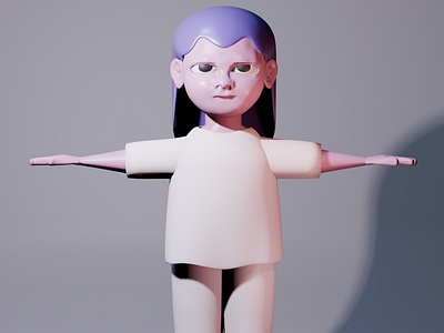 Blender 3D Modeling Practice: Character blender character character design design modeling
