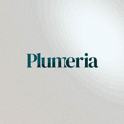 Plumeria Restaurant advertising branding design graphic design logo
