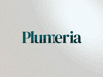 Plumeria Restaurant advertising branding design graphic design logo