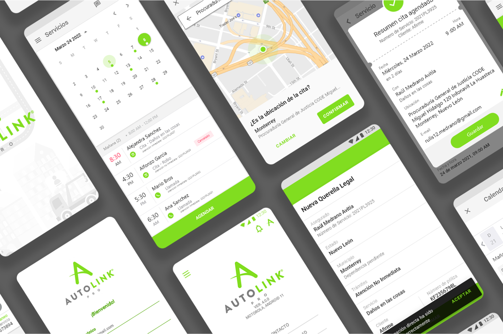 Autolink Pro app (UX-UI) by Adrian_Salcedo on Dribbble
