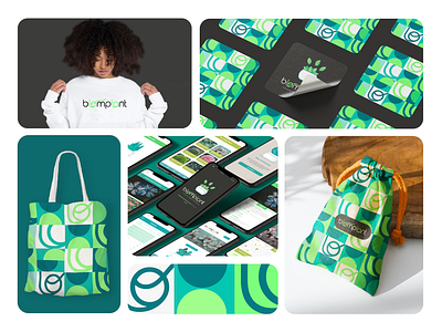 Blomplant- Brand design & branding app app design brand design branding design dribbble flatdesign graphic design illustration logo ui vector
