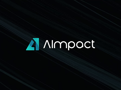 AImpact - SAAS logo animation 2d animation blue brand brand identity branding business creativity graphic design logo logo and branding logo animation logo design management marketing motion graphics saas startup vektora visual