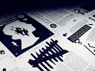 Poster resistance graphic design poster