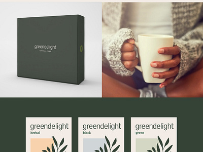 Greendelight Natural Teas art direction brand strategy graphic design illustration package design photography