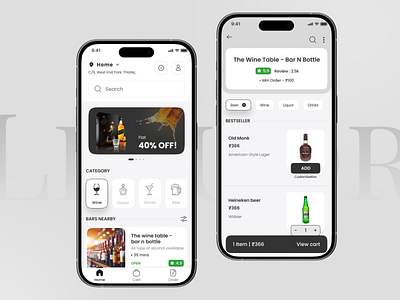 Liquor Delivery App UI Design alcohol app alcohol app design alcohol delivery app design app designer app ui app ui design app uiux design app ux app ux design design figma design graphic desugn liquor delivery app loquor delivery mobile ui ui design uiux uiux design ux design