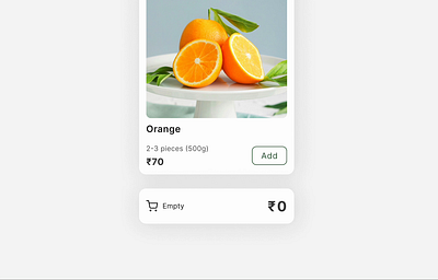 Add to Cart UI Interaction add to cart animation app design cart design figma fruits grocery interaction mobile app online product design shop shopping ui user experience user interface ux vegetables
