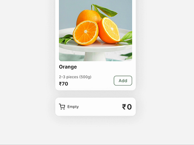 Add to Cart UI Interaction add to cart animation app design cart design figma fruits grocery interaction mobile app online product design shop shopping ui user experience user interface ux vegetables