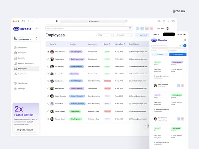 Menata - SAAS Admin Dashboard app dashboard design ui ux web