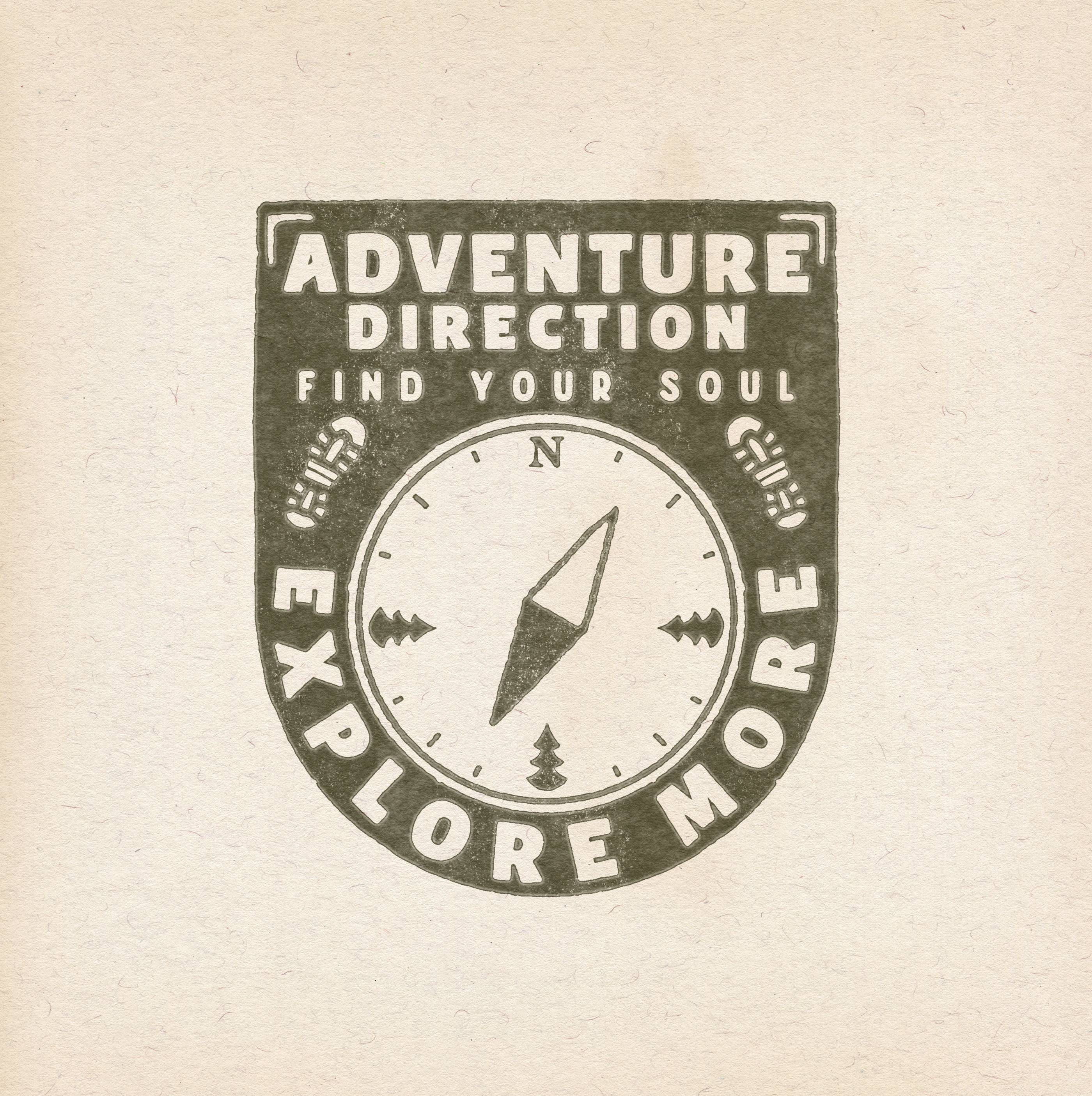 Badge design merchandise adobe illustrator adventure badge design branding camping emblem design graphic design hand drawn illustration landscape design logo design logo vintage merchandise design mountain nature t shirt design vintage