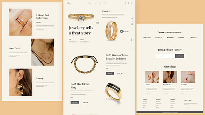 Jewellery Web Development | Strivemindz uiux design web design web development website design