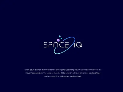 Space IQ Logo Concept brand logo branding branding design business logo corporate design creative design design designpark14 graphic design logo logo creation logo creator logo design logo designer logo maker logo making minimal minimalist logo space iq space logo