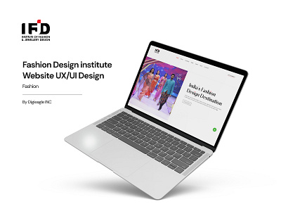 Fashion Design Institute | UX/UI | Website Design branding fashion figma graphic design inspiration ui ux website