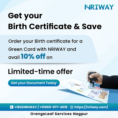 Get your Birth Certificate - NRIWAY