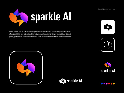 Artificial intelligence Logo Design, Ai logo, Letter S + Star ai company logo ai logo artificial intelligence brand identity branding creative innovative intelligence logo logo design logodesigner logos logotype modern logo s logo design software spark logo star symbol technology