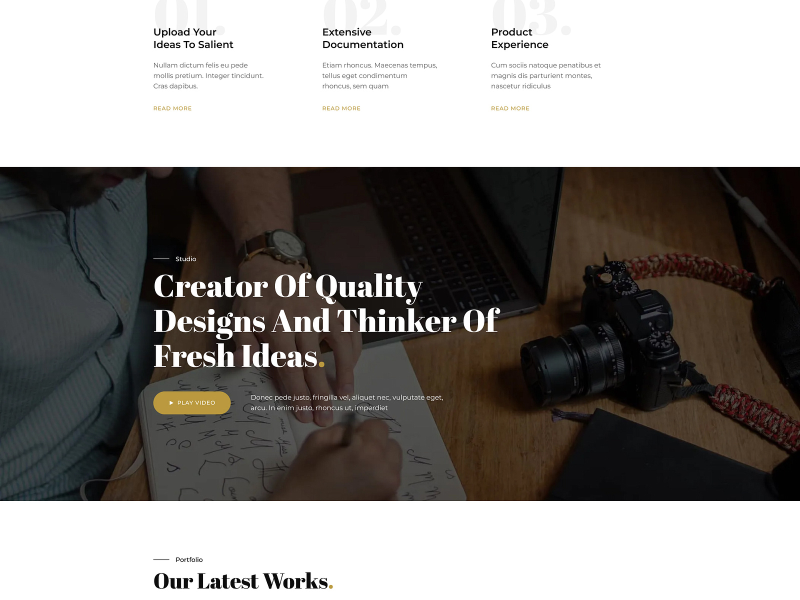 Asper - A Brand Building One Pager Web UI by Muhammad Fahad on Dribbble