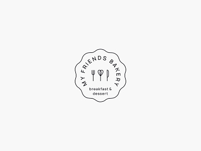 Logo for a cafe with delicious breakfasts branding breakfasts brunch cafe coffee coffee to go fast food food fork identity knife logo restaurant shop coffee spoon whisk