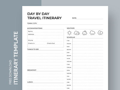 Day by Day Travel Itinerary Free Google Docs Template daily itinerary day itinerary docs free google docs templates free template free template google docs google google docs google docs itinerary template itinerary template travel itinerary travel itinerary template travel program travel route travel schedule travel timeline