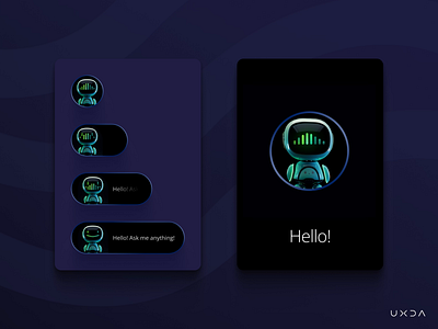Chatbot Concept for a Forex Trading platform after effects ai banking blender chatbot concept cx dark ui design finance financial fintech forex illustration ui user experience user interface ux