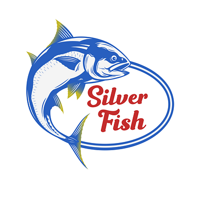 Silver Fish branding fish food illustration logo design motion graphics packaging silverfish