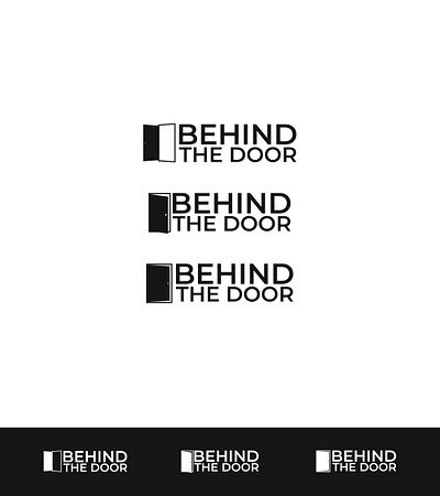 Behind the Door Logo branding logo