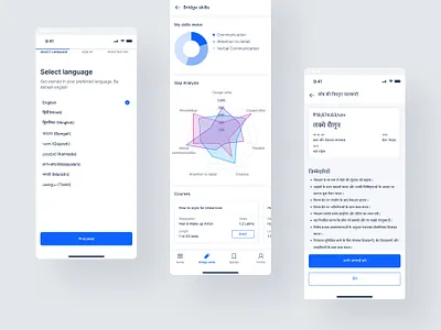 India Focused Job Portal charts data visualization job job portal mobile design problem sloving product design typography ui ux visual design