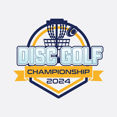 Disc Golf Logo branding championship logo club logo design disc disc golf logo disc golf golf graphic design illustration logo logo design sports sports logo typography vector vector art