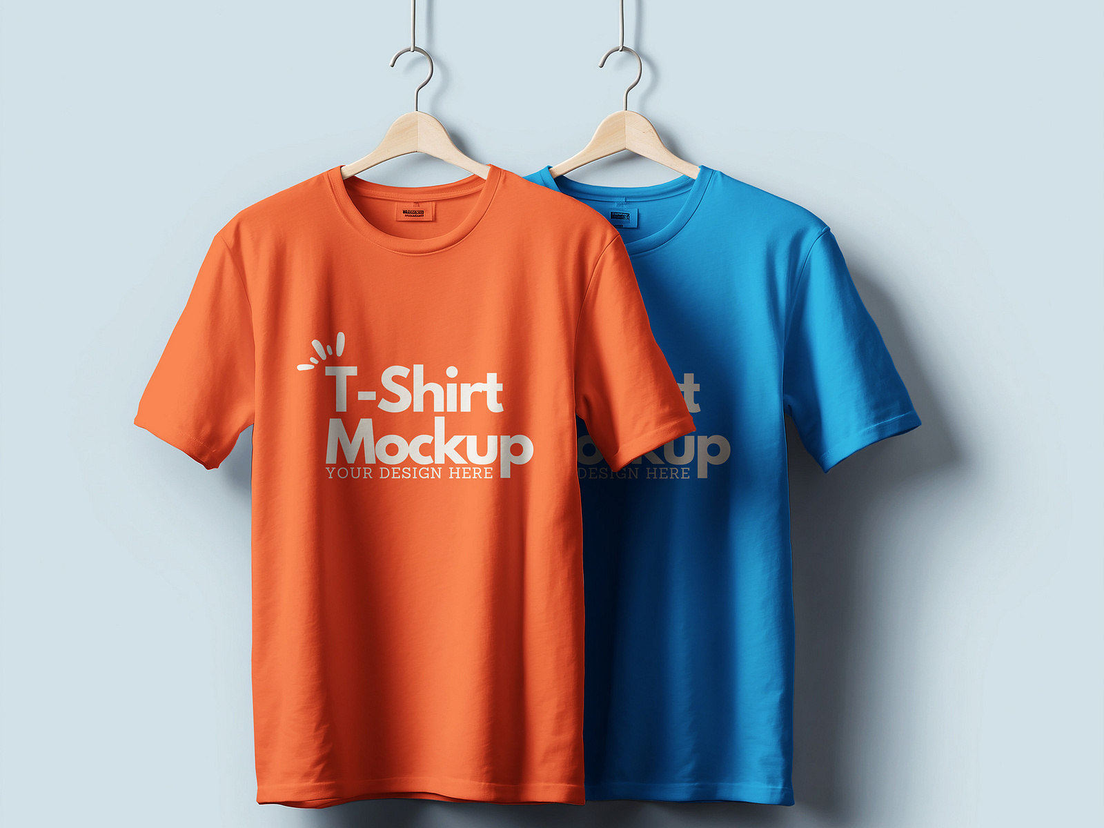 Free Hanger T-shirt Mockup PSD by MockupTree on Dribbble